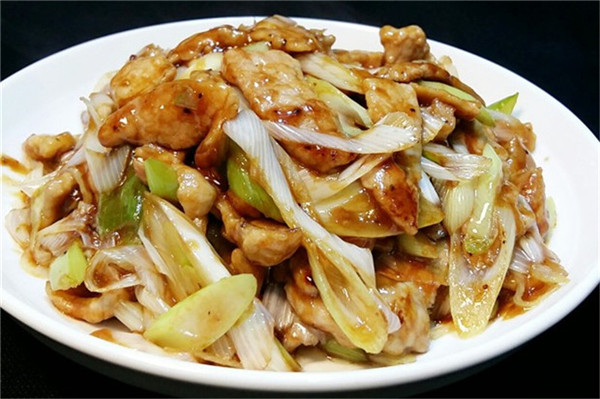葱爆肉