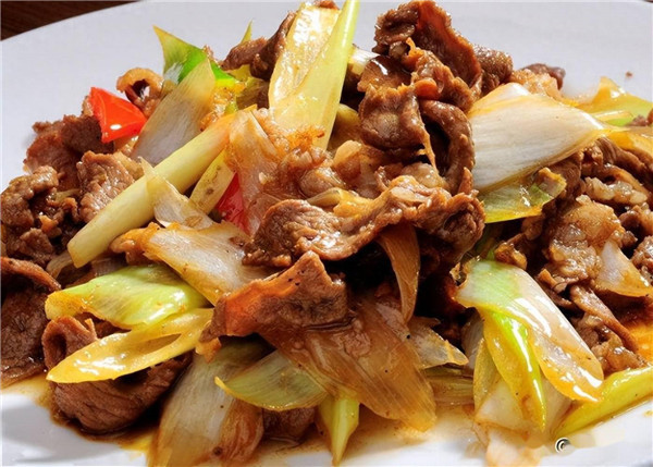 葱爆羊肉