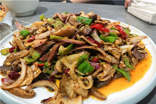 干煸羊杂