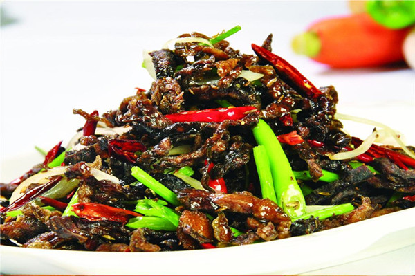 干煸肺丝