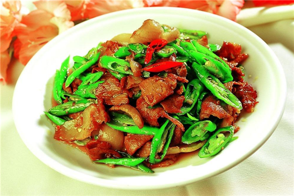 小炒五花肉