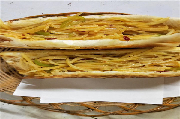 土豆丝烧饼