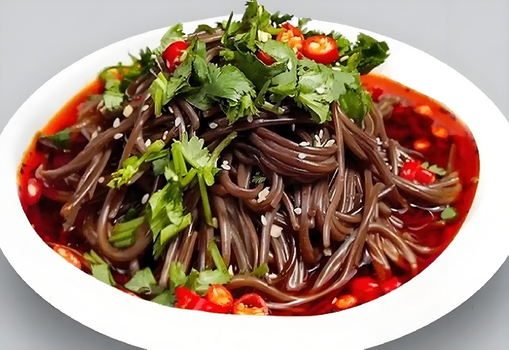 酸辣蕨根粉