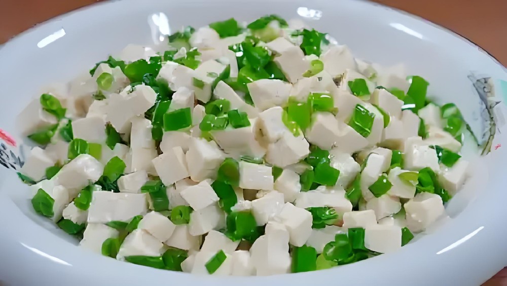 小葱拌豆腐